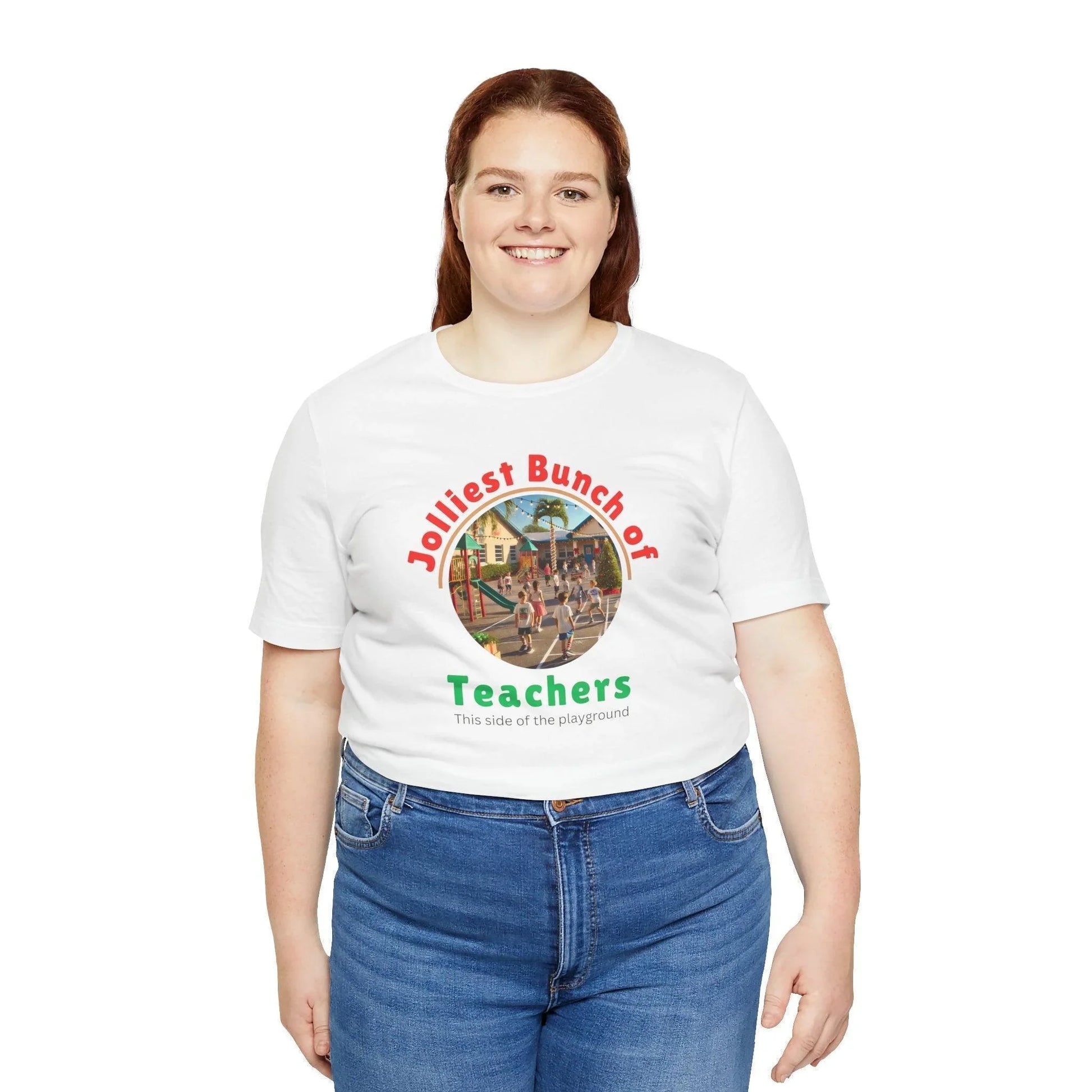 🌴 Jolly Bunch of Teachers ☀️ Unisex Jersey Tee 🧑‍🏫 - Tropical Winter - Whippie's