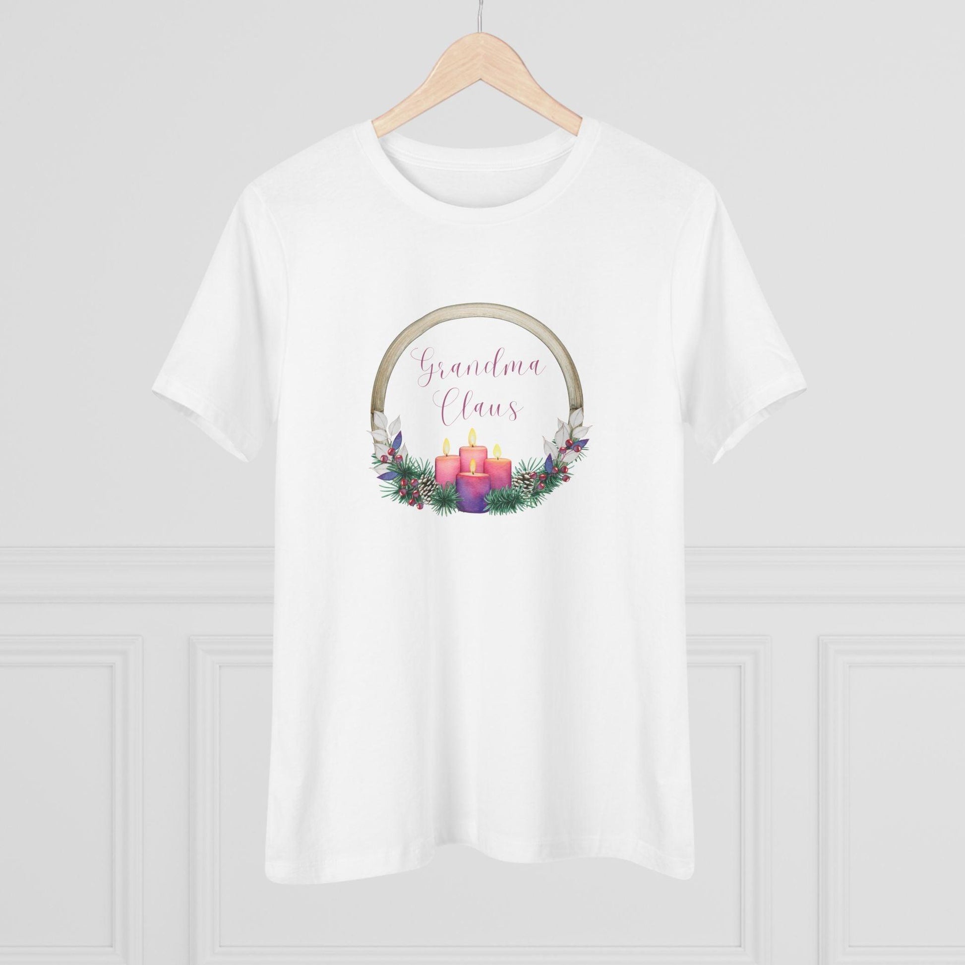 Grandma Claus Tee - Christmas Cheer! 🤶🎄 Women's Softstyle Tee - Whippie's