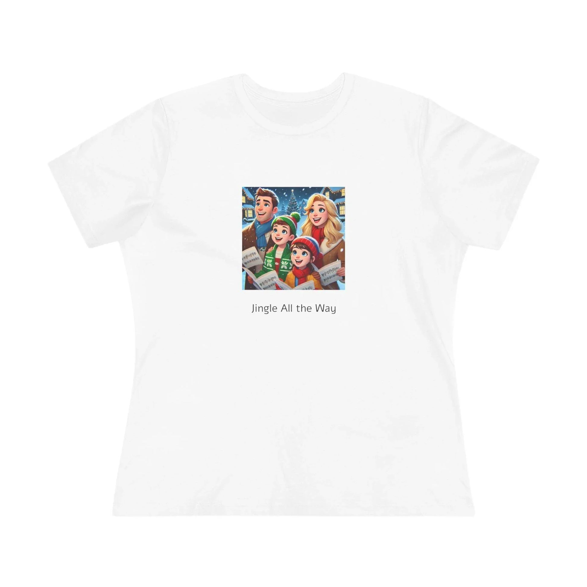 Jingle All the Way - Women's Softstyle Tee - Whippie's