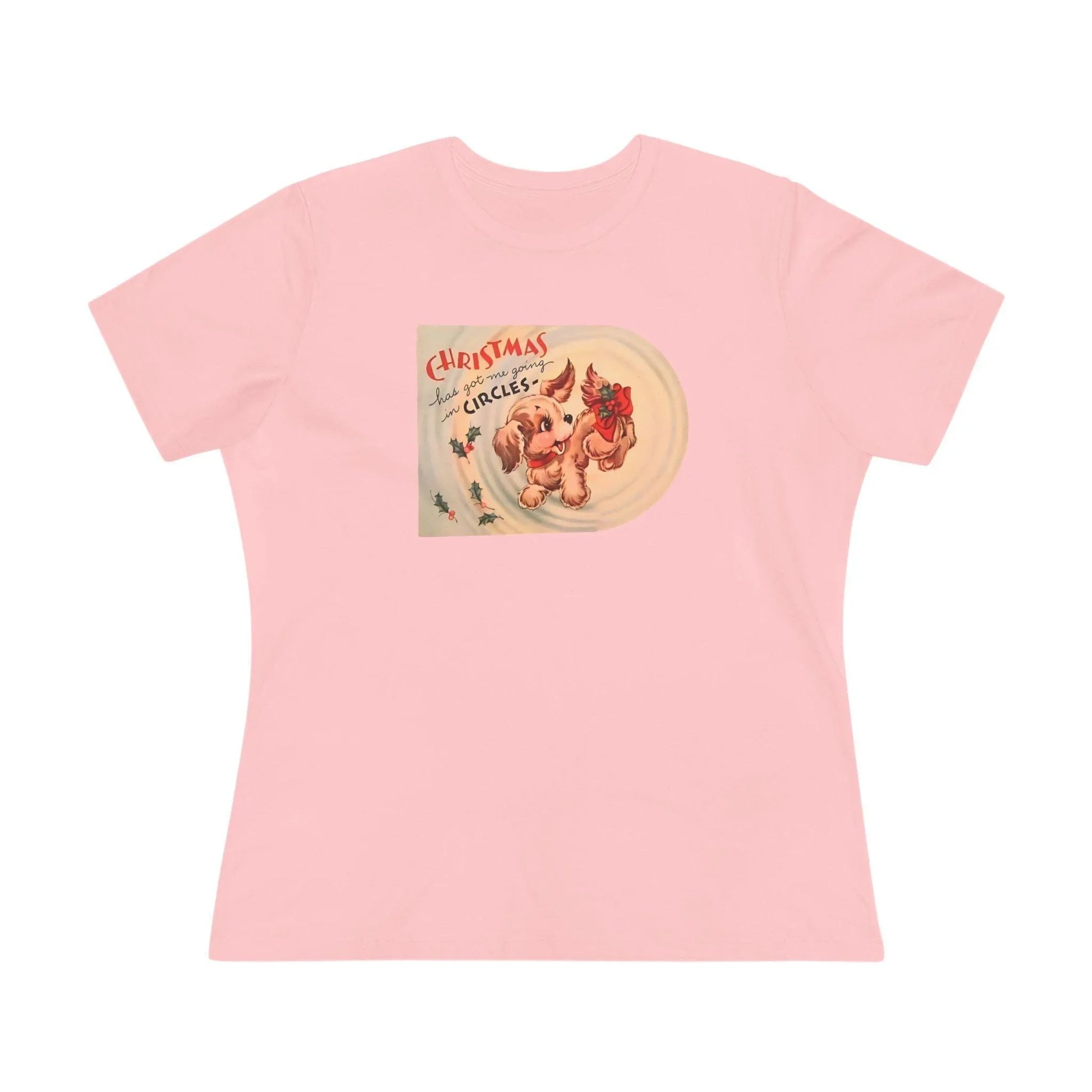 Christmas Has Me Going in Circles - Women's Softstyle Tee - Whippie's