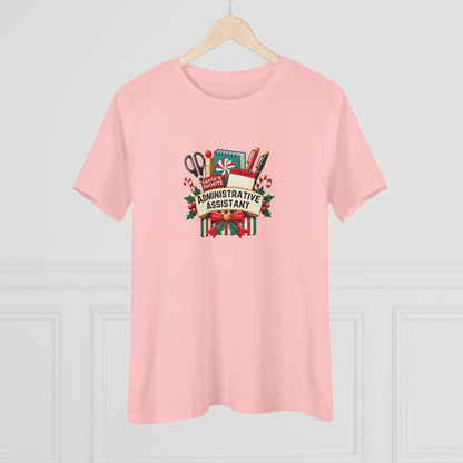 Santa's Favorite Administrative Assistant - Women's Softstyle Tee - Whippie's