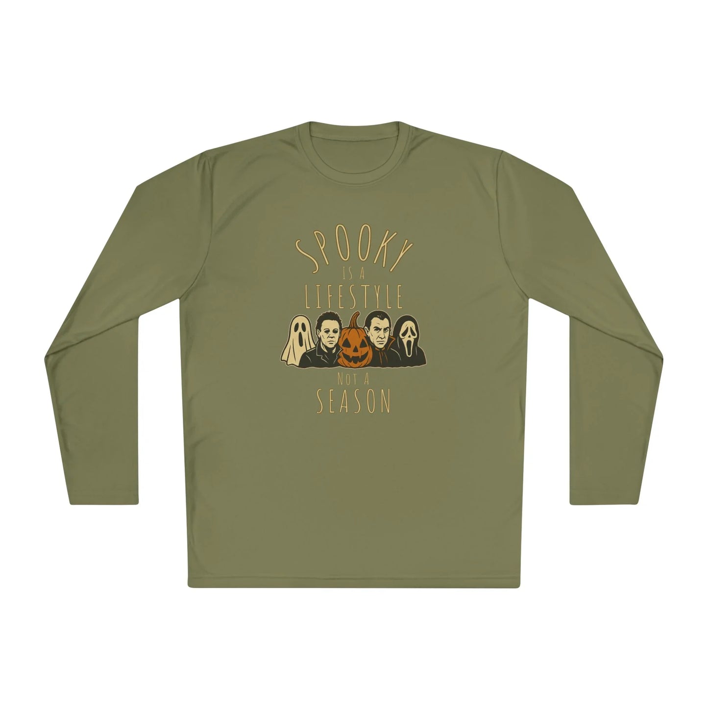Spooky Is A Lifestyle: Classic Horror Icons Unisex Long Sleeve Tee - Whippie's