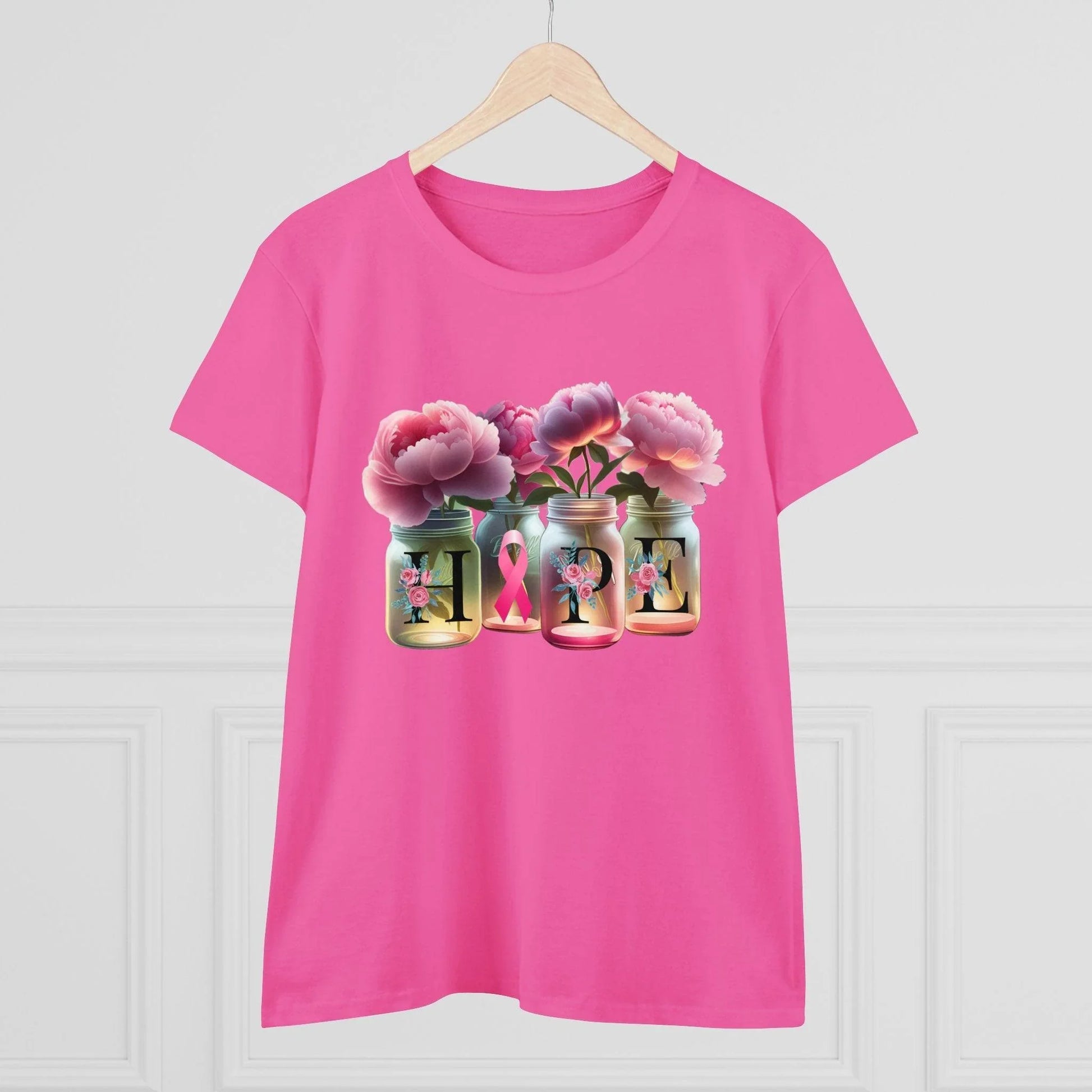 🌸 HOPE 🎀 Women's Tee 💖 A symbol of strength and resilience. - Whippie's