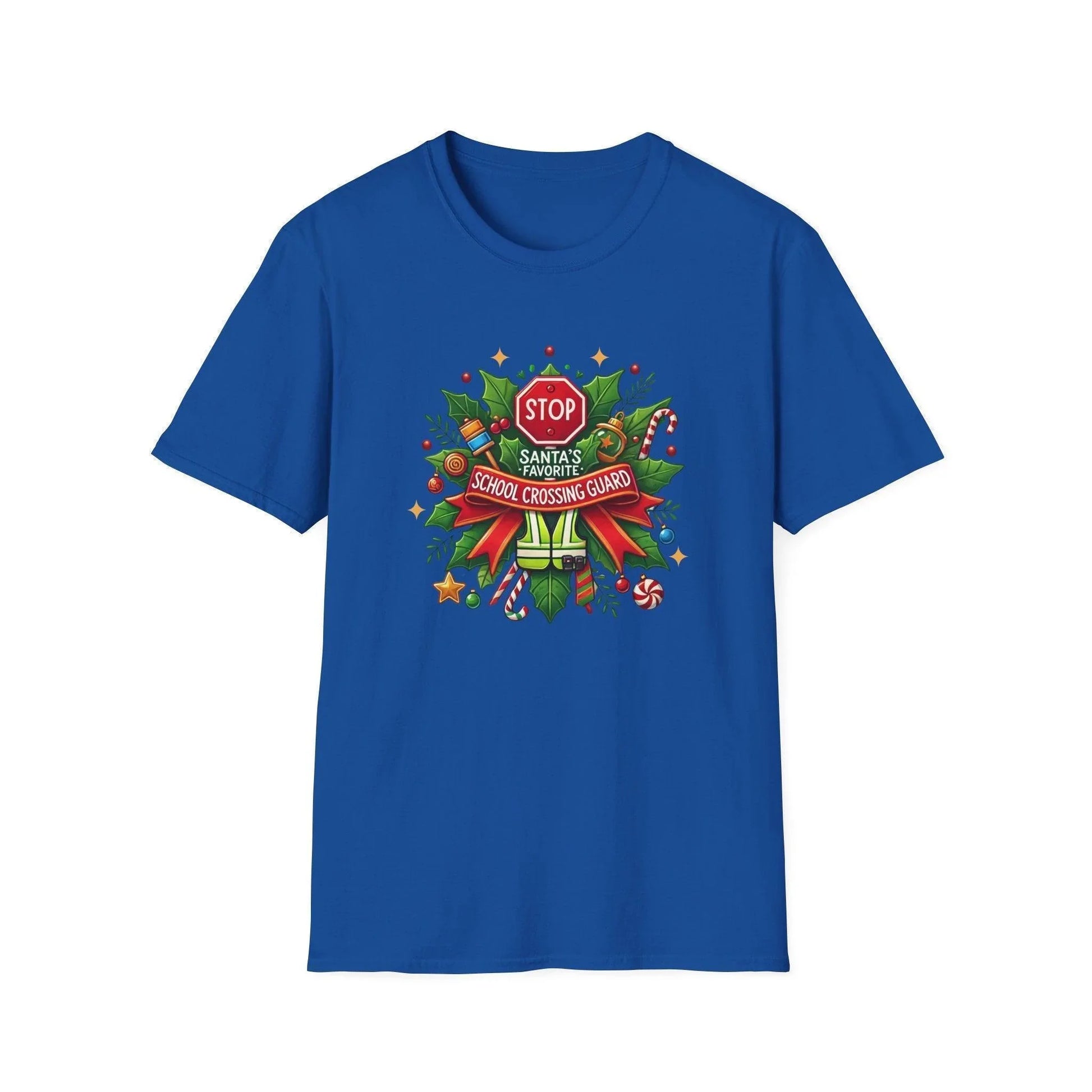 Santa's Favorite Crossing Guard Unisex Tee 🛑🎅 - Whippie's