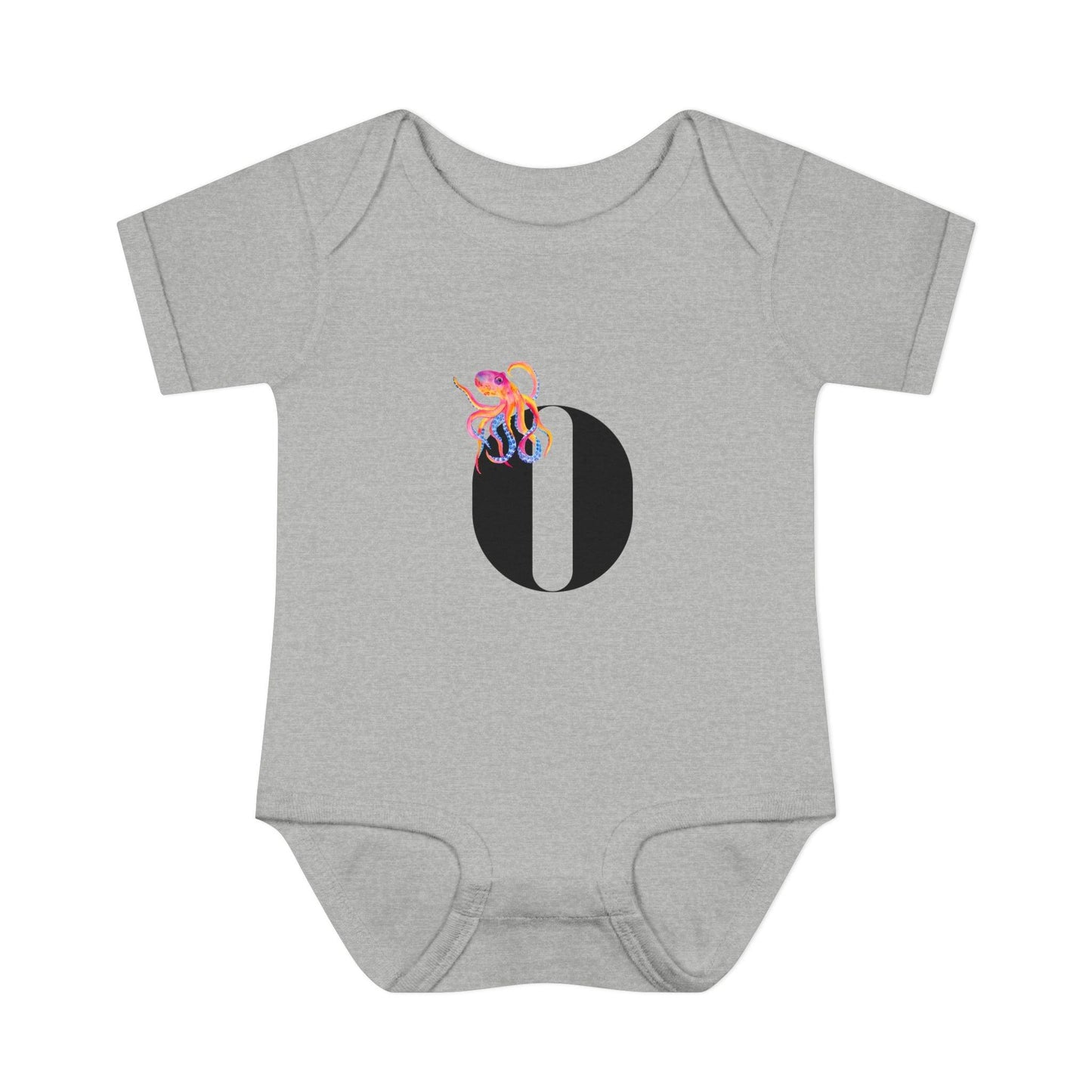 Alphabet Adventures: Letter O - Outrageous Octopus Baby Onesie - Whippie's