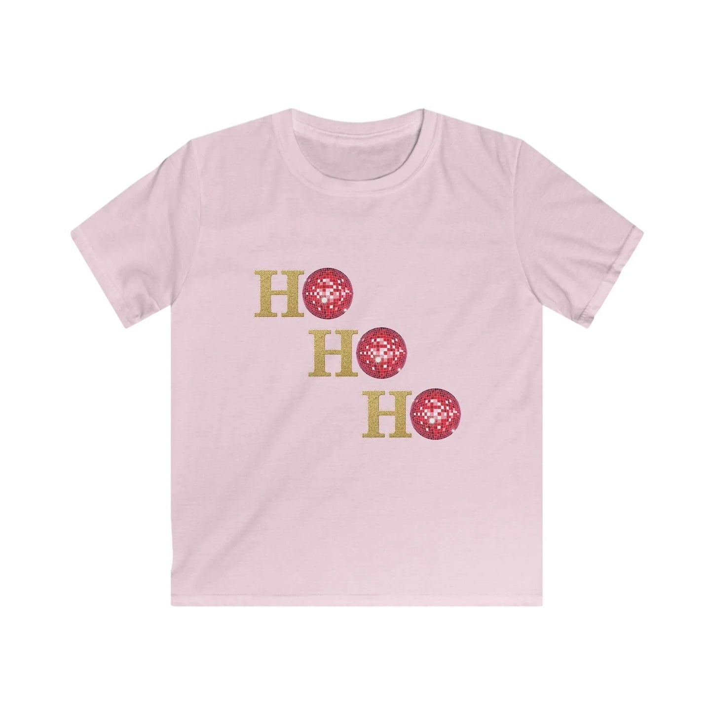 Ho Ho Ho Kids' Tee ✨ (with Disco Ball O's!) - Whippie's