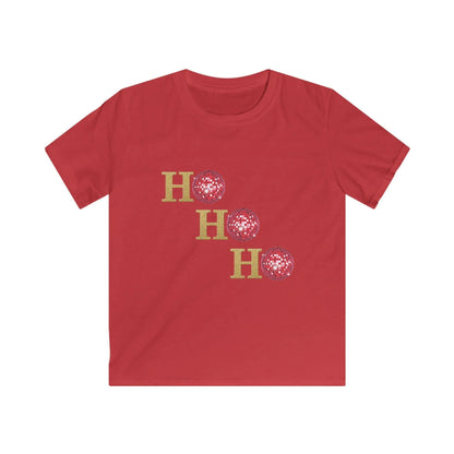 Ho Ho Ho Kids' Tee ✨ (with Disco Ball O's!) - Whippie's