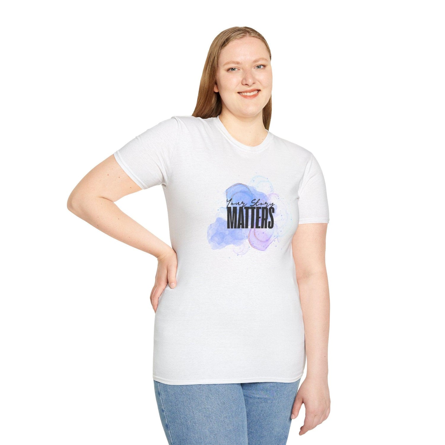 Your Story Matters - Celebrate Your Uniqueness 🎨 - Unisex T-Shirt - Whippie's