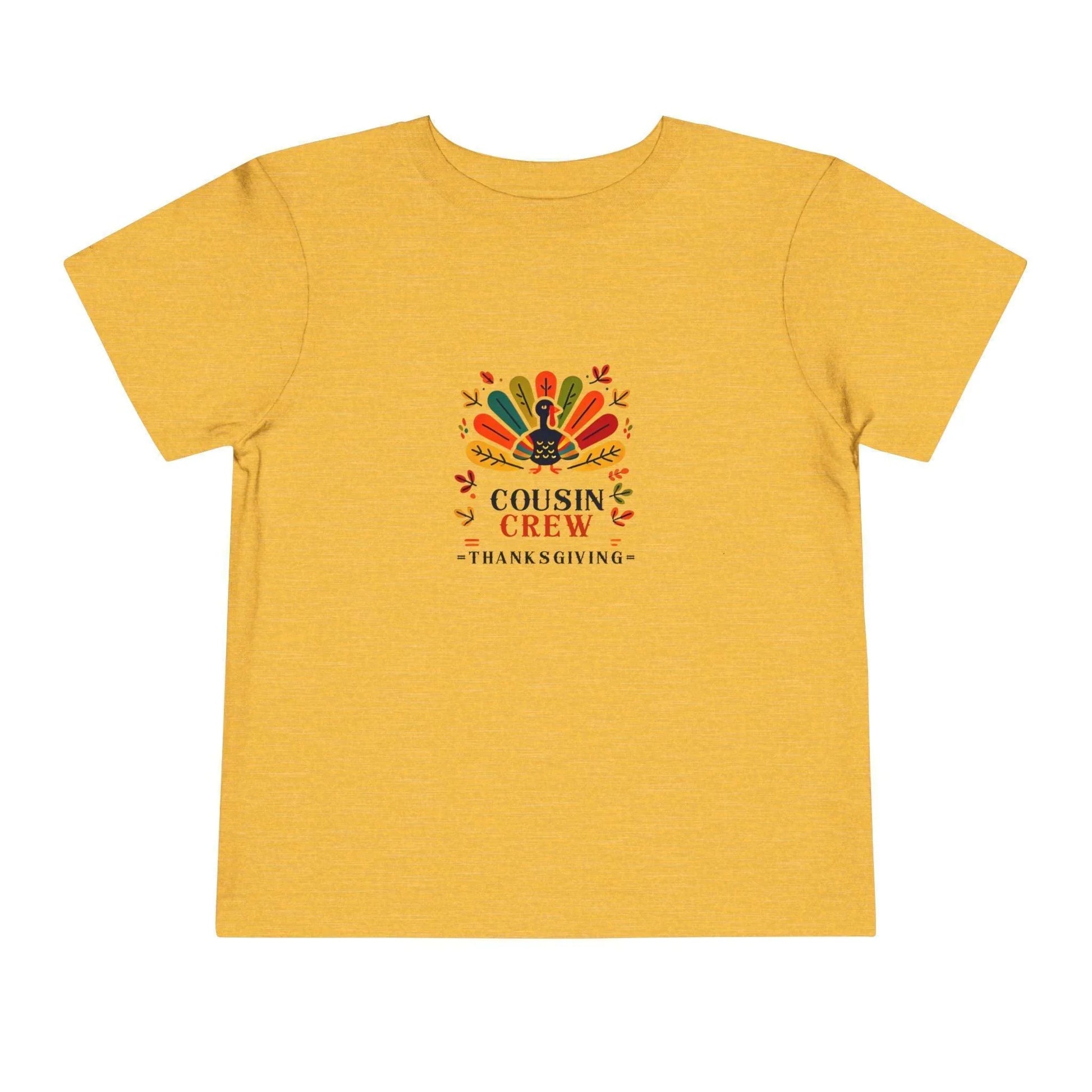Cousin Crew Thanksgiving - Toddler Short Sleeve Tee - Whippie's