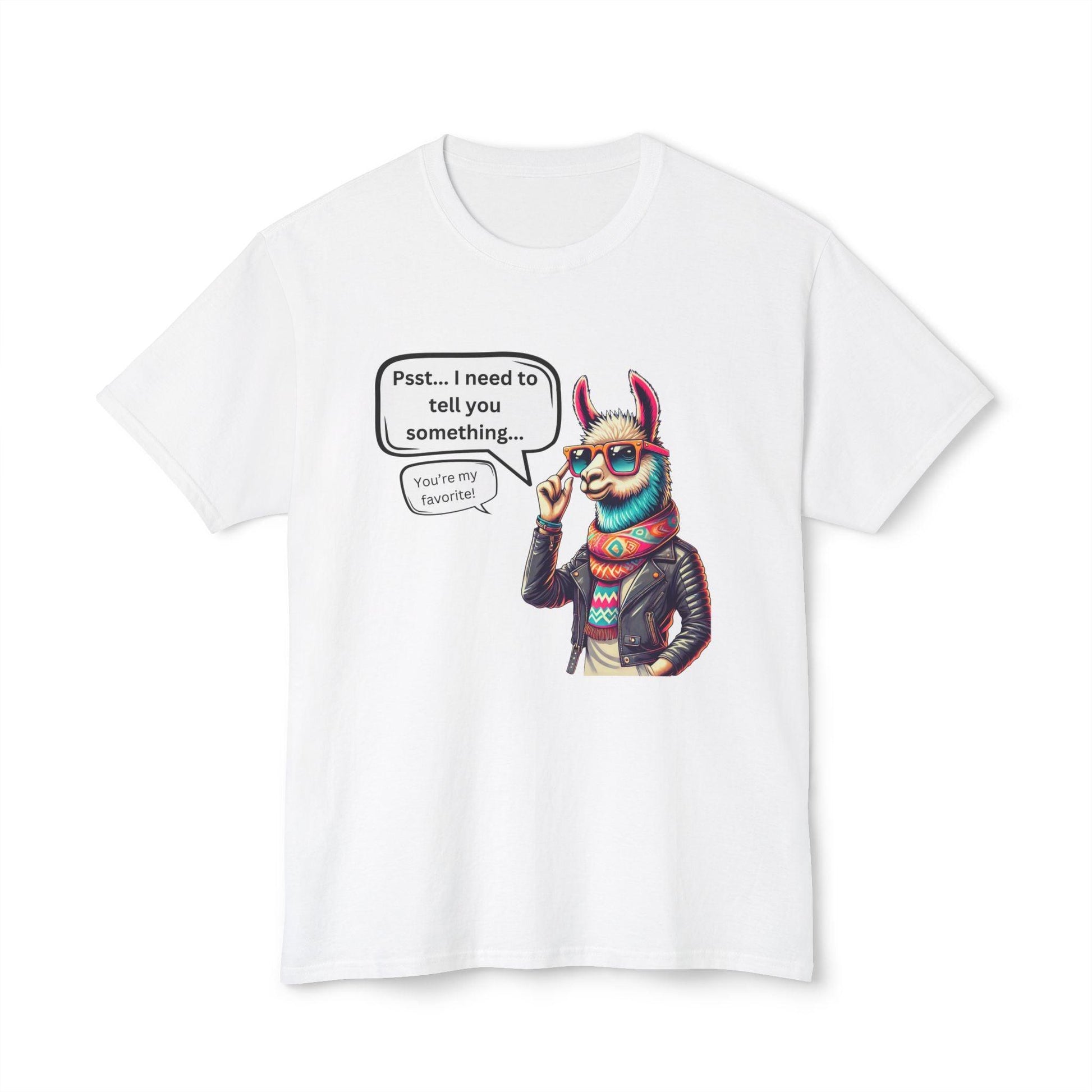 Psst... You're My Favorite! Unisex HD Cotton T-Shirt - Who's Really Their Favorite? 😉 - Whippie's