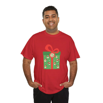 Love Santa Present 🎅 Unisex Heavy Cotton™ Tee! - Whippie's