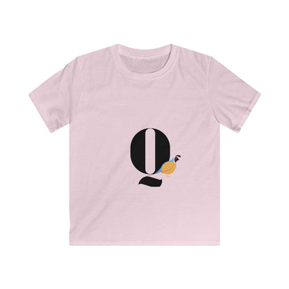 Alphabet Adventures: Letter Q - Quail Youth T-Shirt - Whippie's