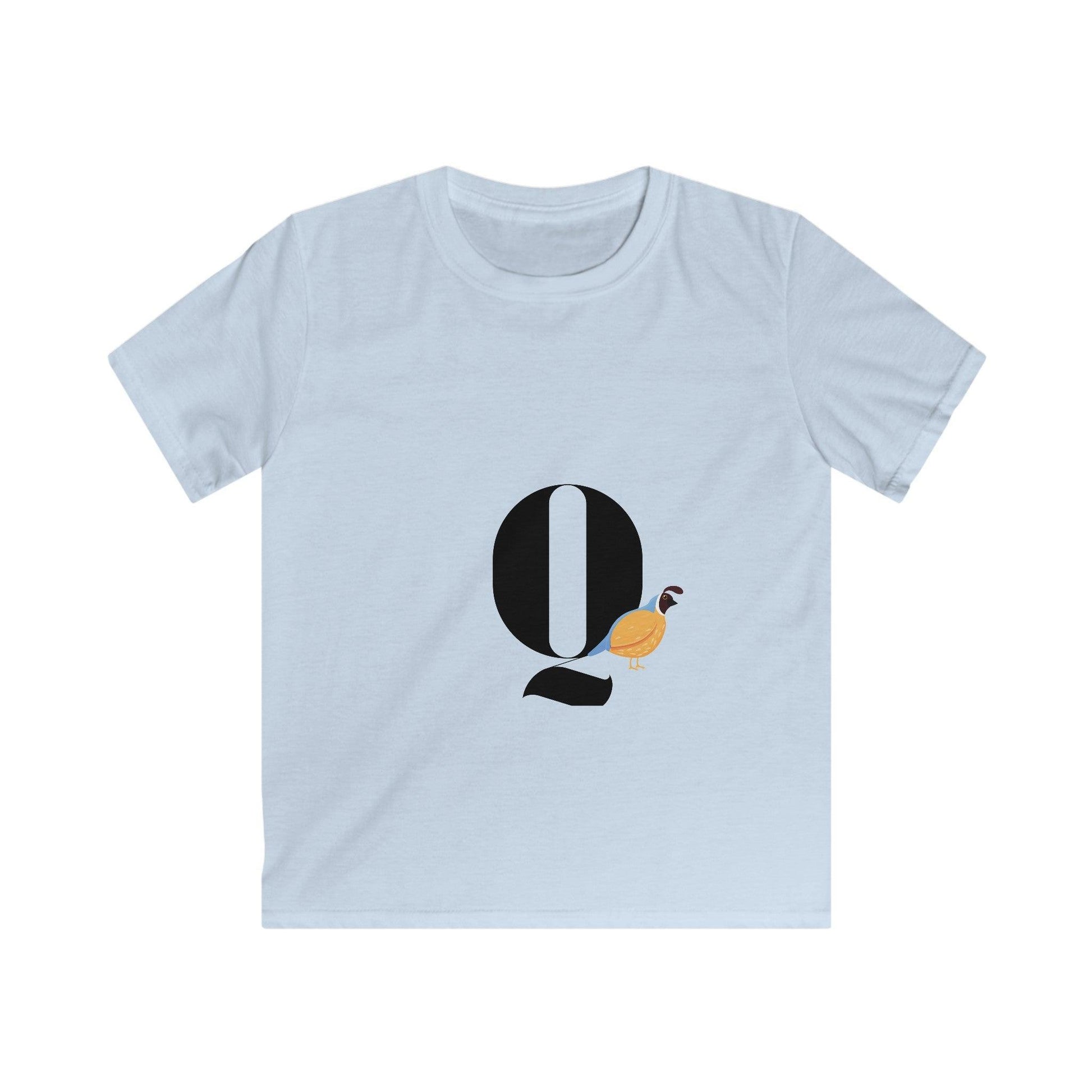 Alphabet Adventures: Letter Q - Quail Youth T-Shirt - Whippie's