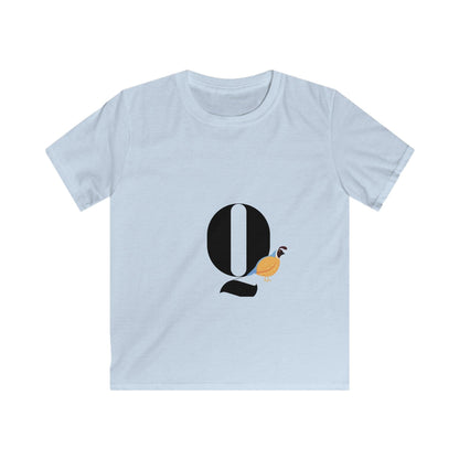 Alphabet Adventures: Letter Q - Quail Youth T-Shirt - Whippie's