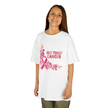 Lisa Whippie Fundraiser Breast Cancer Tee - Not Today Cancer Peony Youth