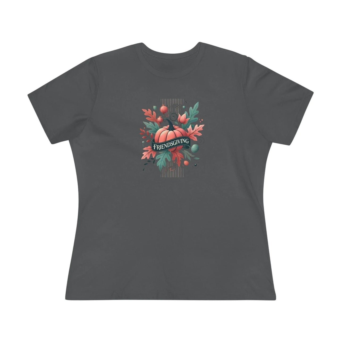 Friendsgiving Whimsical Pumpkin - Women's Softstyle Tee - Whippie's