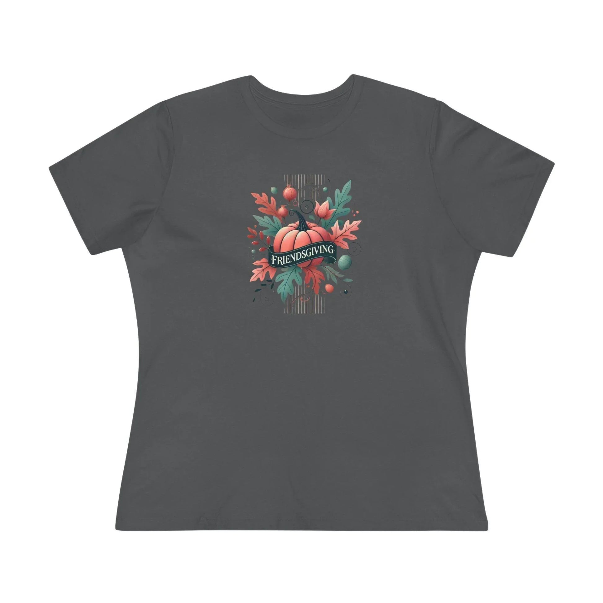 Friendsgiving Whimsical Pumpkin - Women's Softstyle Tee - Whippie's