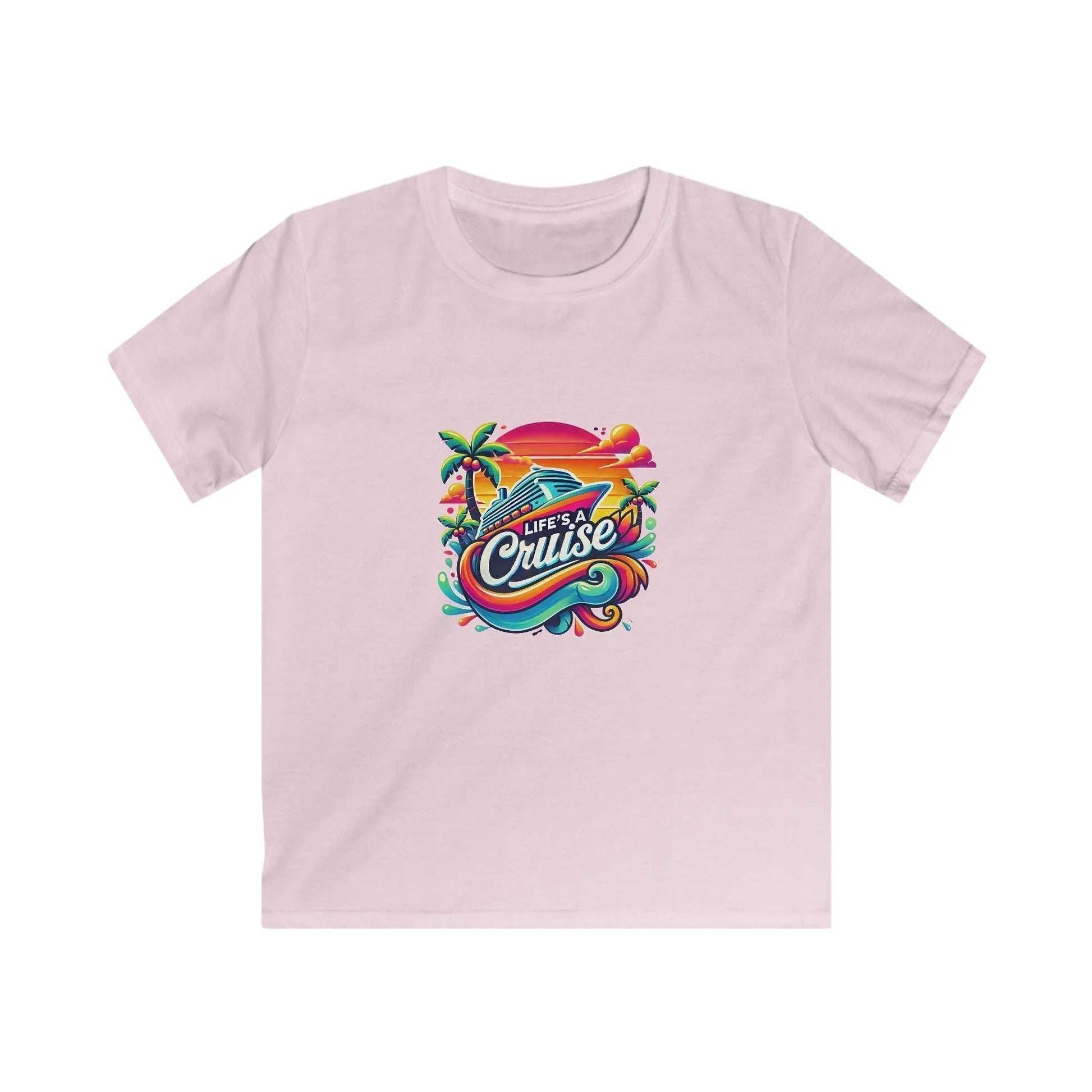 Life's a Cruise 🌊☀️🚢🌴 Kids Unisex Tee - Whippie's