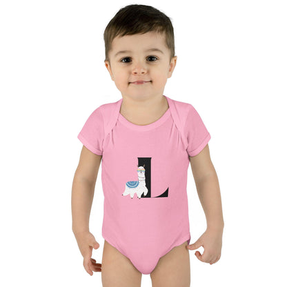 Alphabet Adventures: Letter L - Llama Baby Onesie L is for Llama Lovin' - Whippie's
