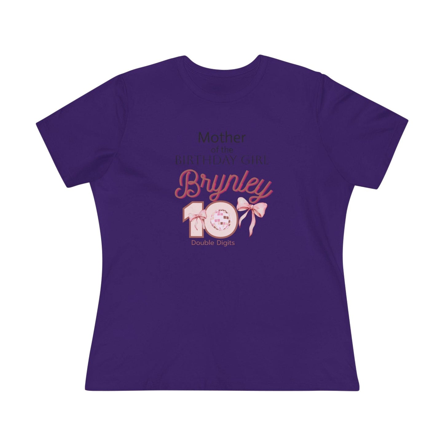 Family of the Birthday Girl Women's Tee - Personalizable - Whippie's