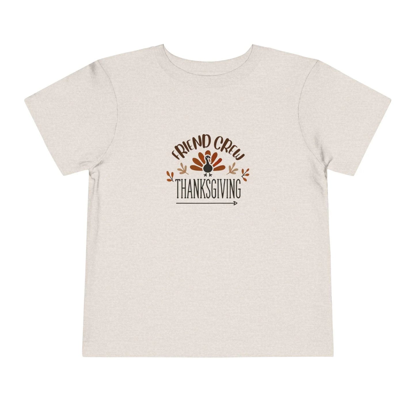 Thanksgiving Friend Crew - Toddler Short Sleeve Tee - Whippie's