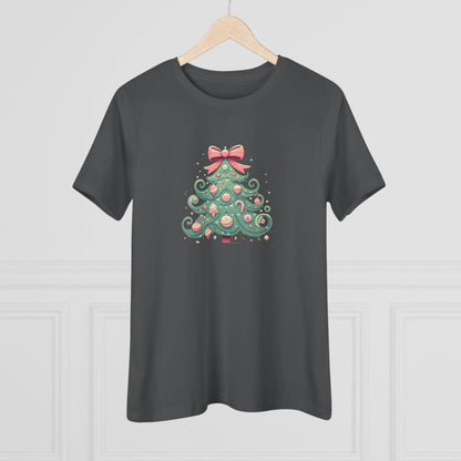 🎄💖 Pastel Dream Christmas Tree ✨🎀 - Women's Softstyle Tee - Whippie's