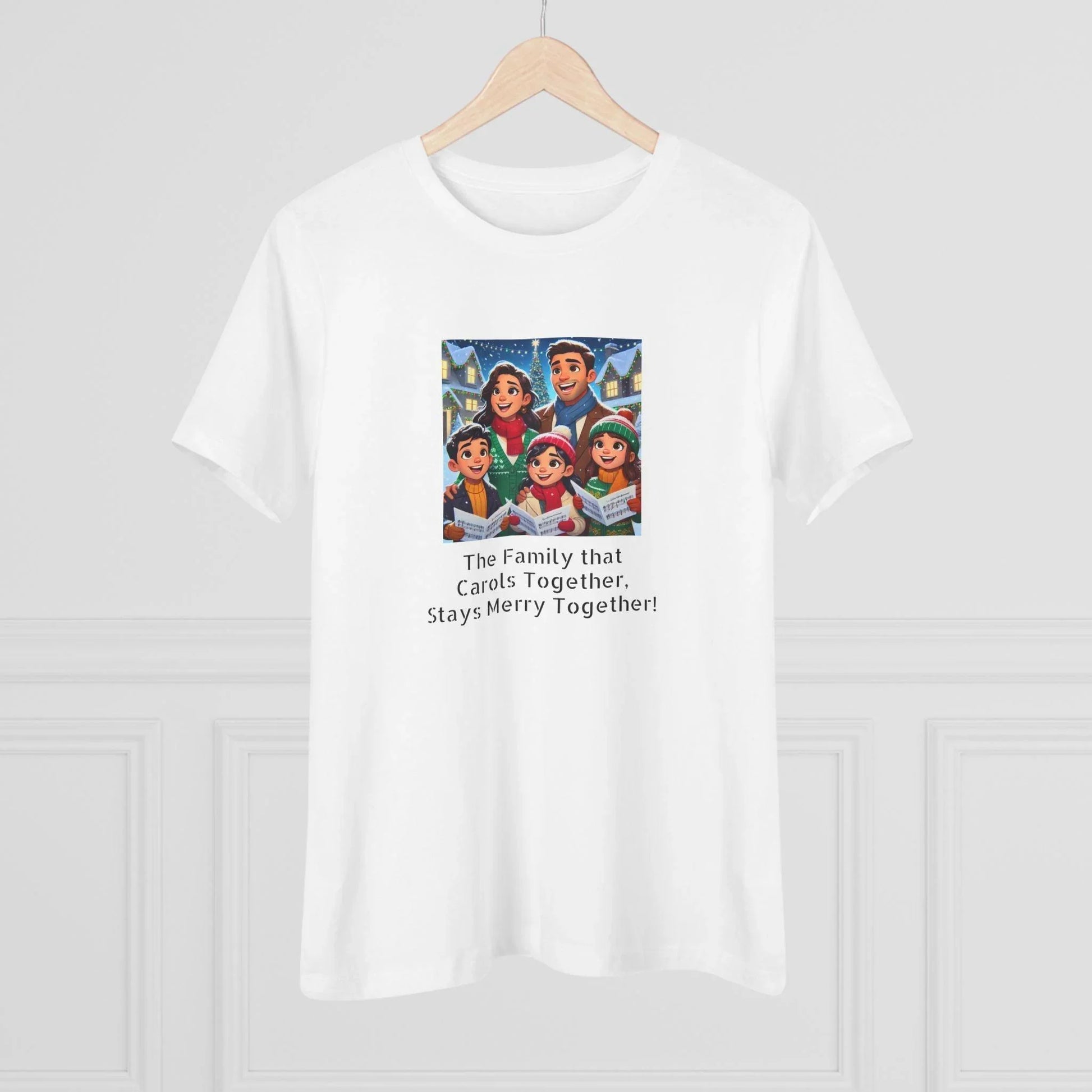 The Family that Carols Together, Stays Merry Together! - Women's Softstyle Tee - Whippie's