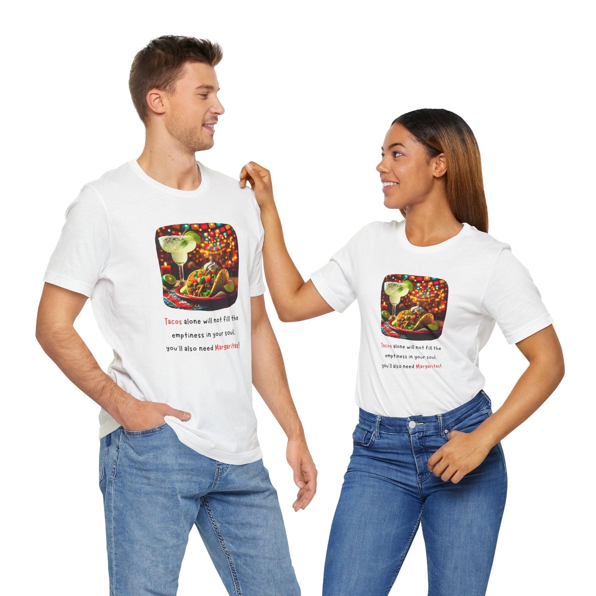 Tacos & Margaritas for the Soul - Unisex Tee - Tacos & Margaritas: The Perfect Pairing! - Whippie's
