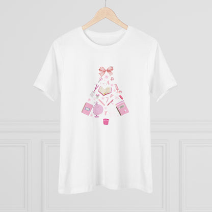 Santa's Favorite Teacher - A Sparkling Christmas in the Classroom! 🎄✨ Women's Softstyle T-shirt - Whippie's