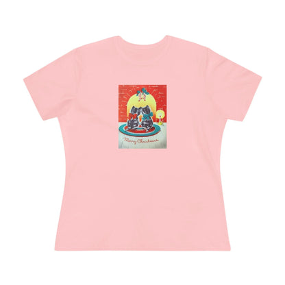 Merry Christmas Kittens - Women's Tee - Whippie's