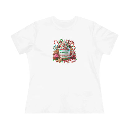 ☕🎄 I Run on Coffee & Christmas Cheer 🎁🌟 - Women's Softstyle Tee - Whippie's