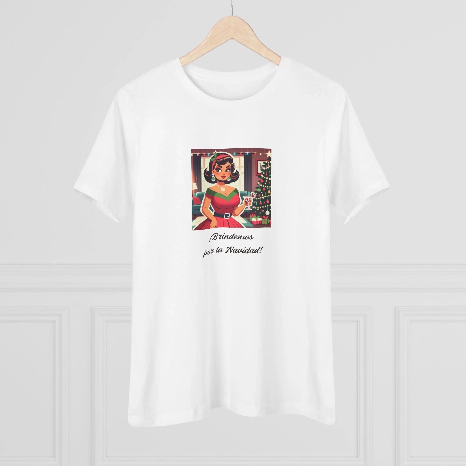 ¡Brindemos por la Navidad! - Women's Softstyle Tee - Whippie's