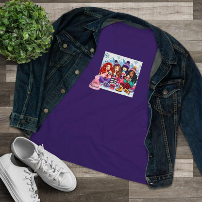 Girls Weekend Cheers to Cocoa, Friendship, and Snowy Shenanigans! - Women's Softstyle Tee - Whippie's