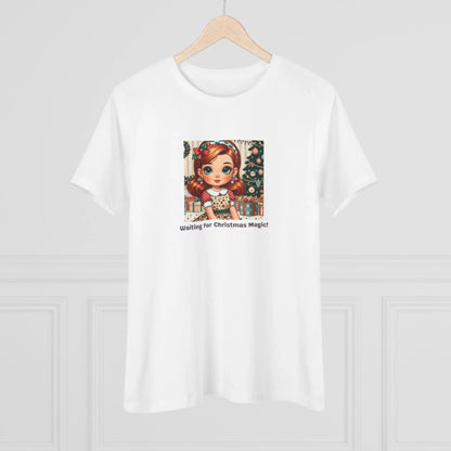Waiting for Christmas Magic! - Women's Softstyle Tee - Whippie's