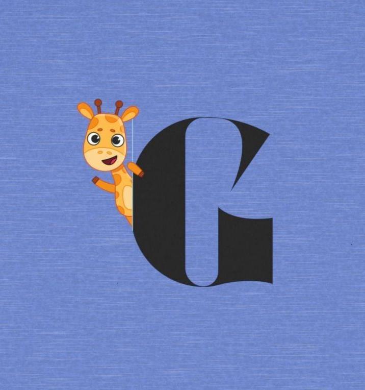 Alphabet Adventures: Letter G - Giraffe Toddler T-shirt - Whippie's