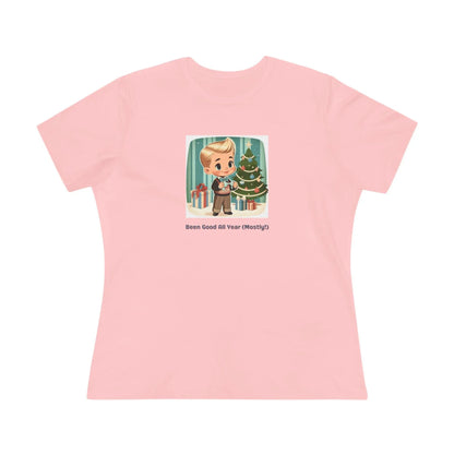 Been Good All Year (Mostly!) - Women's Softstyle Tee - Whippie's