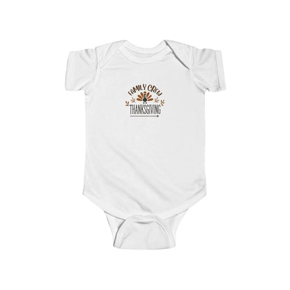 Thanksgiving Family Crew - Infant Fine Jersey Bodysuit - Whippie's