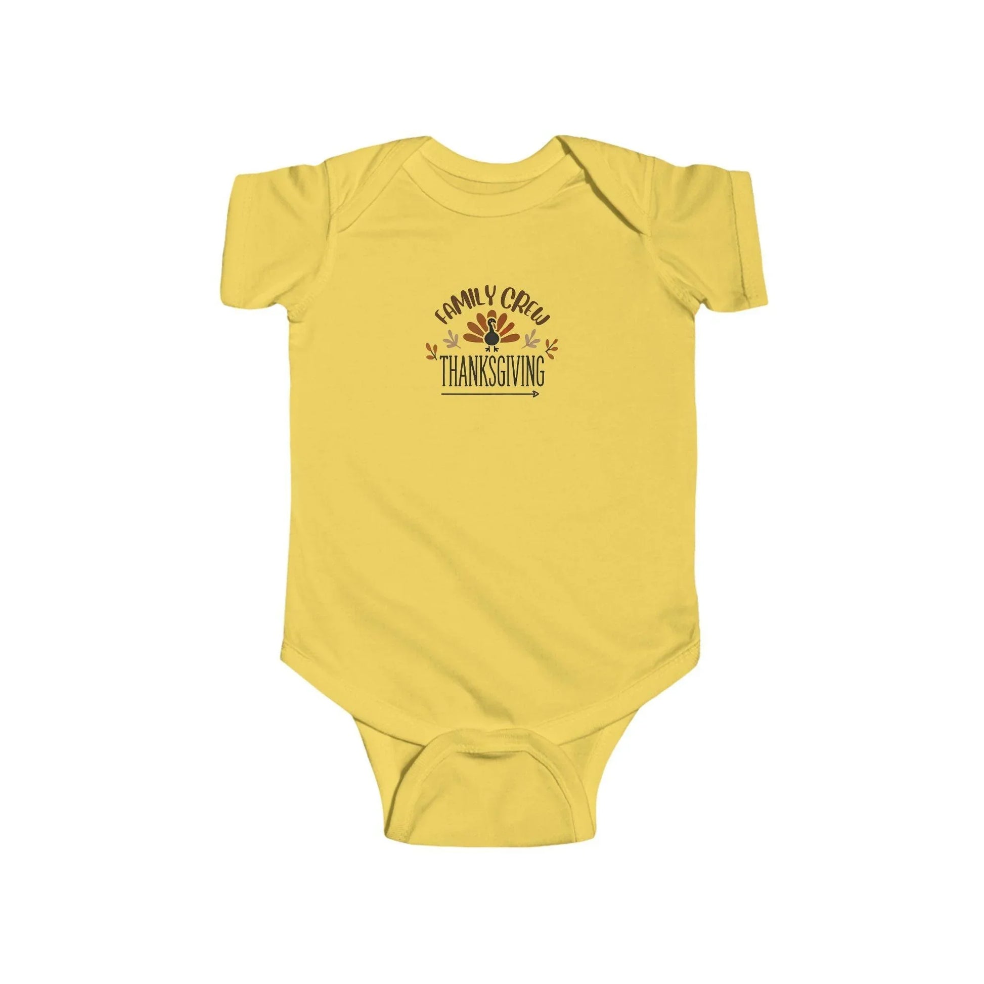 Thanksgiving Family Crew - Infant Fine Jersey Bodysuit - Whippie's