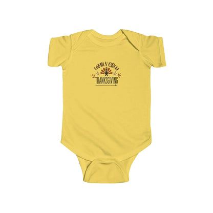 Thanksgiving Family Crew - Infant Fine Jersey Bodysuit - Whippie's