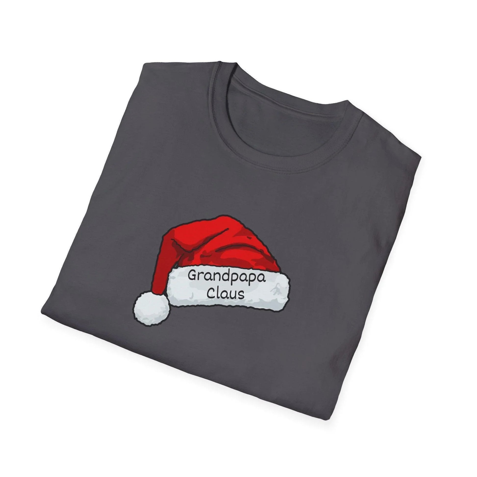 Grandpapa Claus: The Gift-Giving Legend 🎅🎁- Mens Softstyle T-shirt - Whippie's