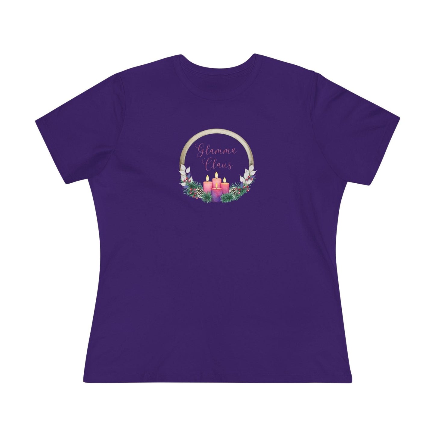 Glamma Claus - Christmas Cheer! 🤶🎄 - Women's Softstyle Tee - Whippie's