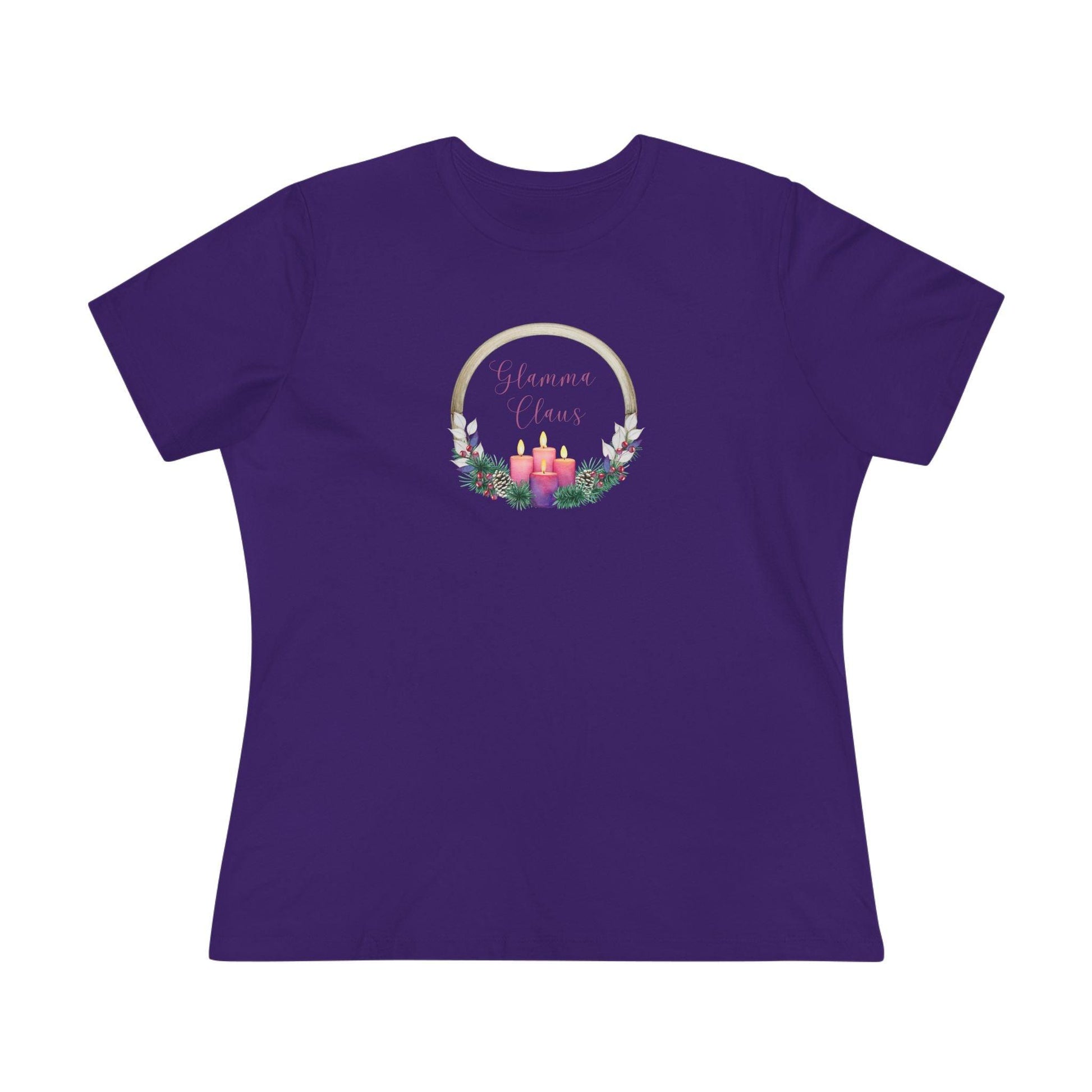 Glamma Claus - Christmas Cheer! 🤶🎄 - Women's Softstyle Tee - Whippie's