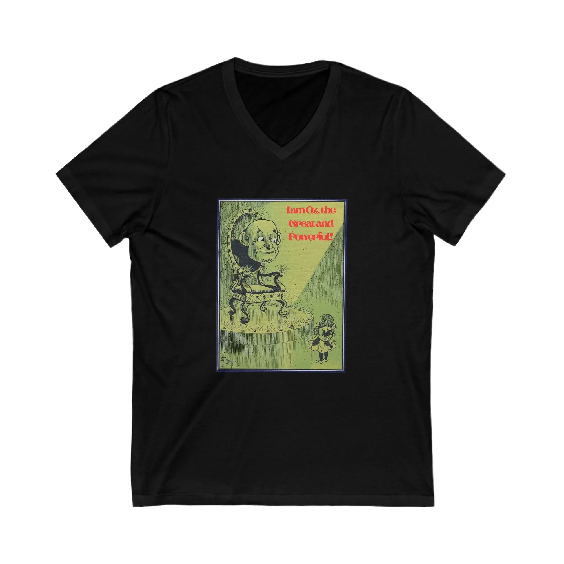 Wizard of Oz 'I am Oz, the Great and Powerful' - V-neck Tee - Whippie's