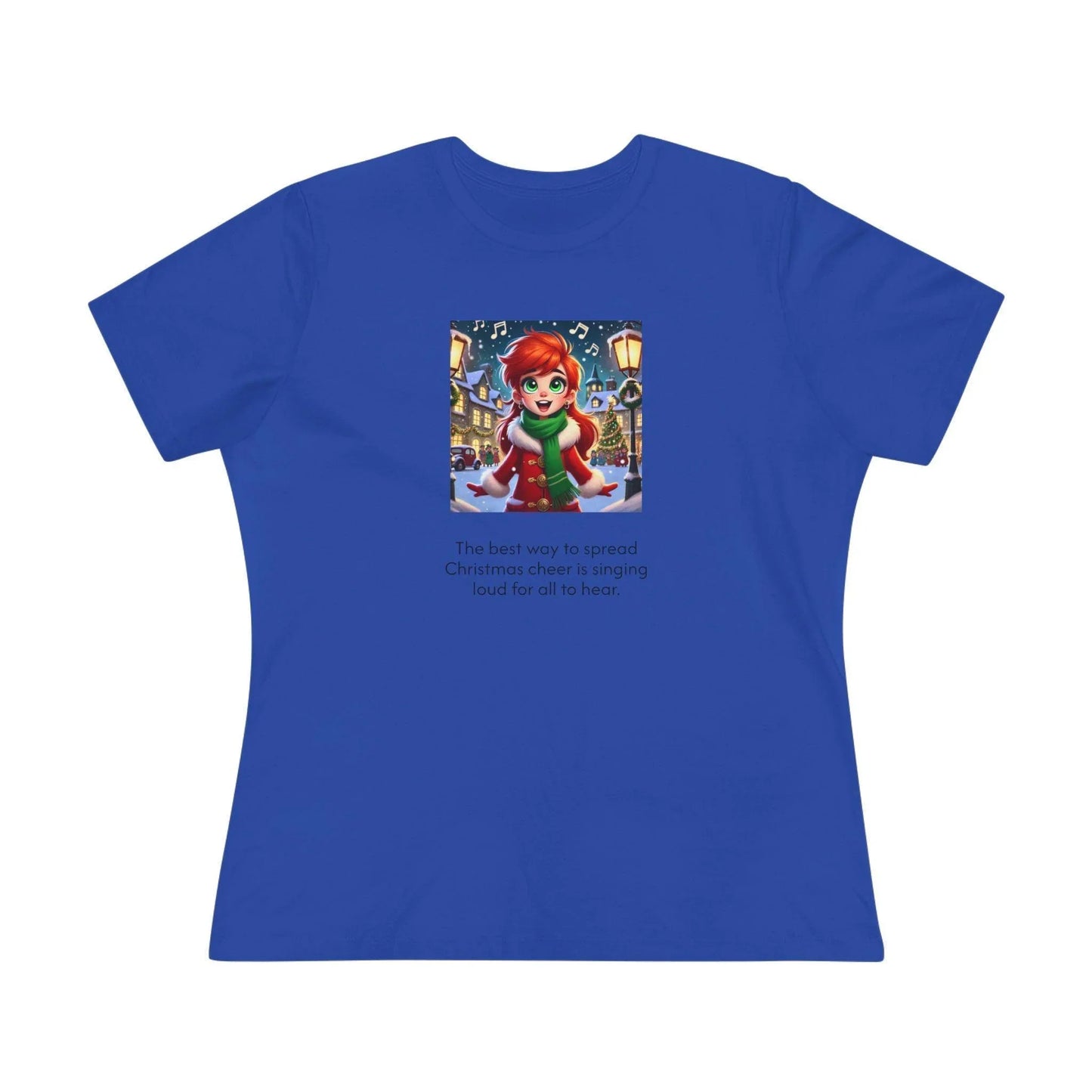 Caroler - Christmas Cheer - RHB Girl - Women's Tee - Whippie's