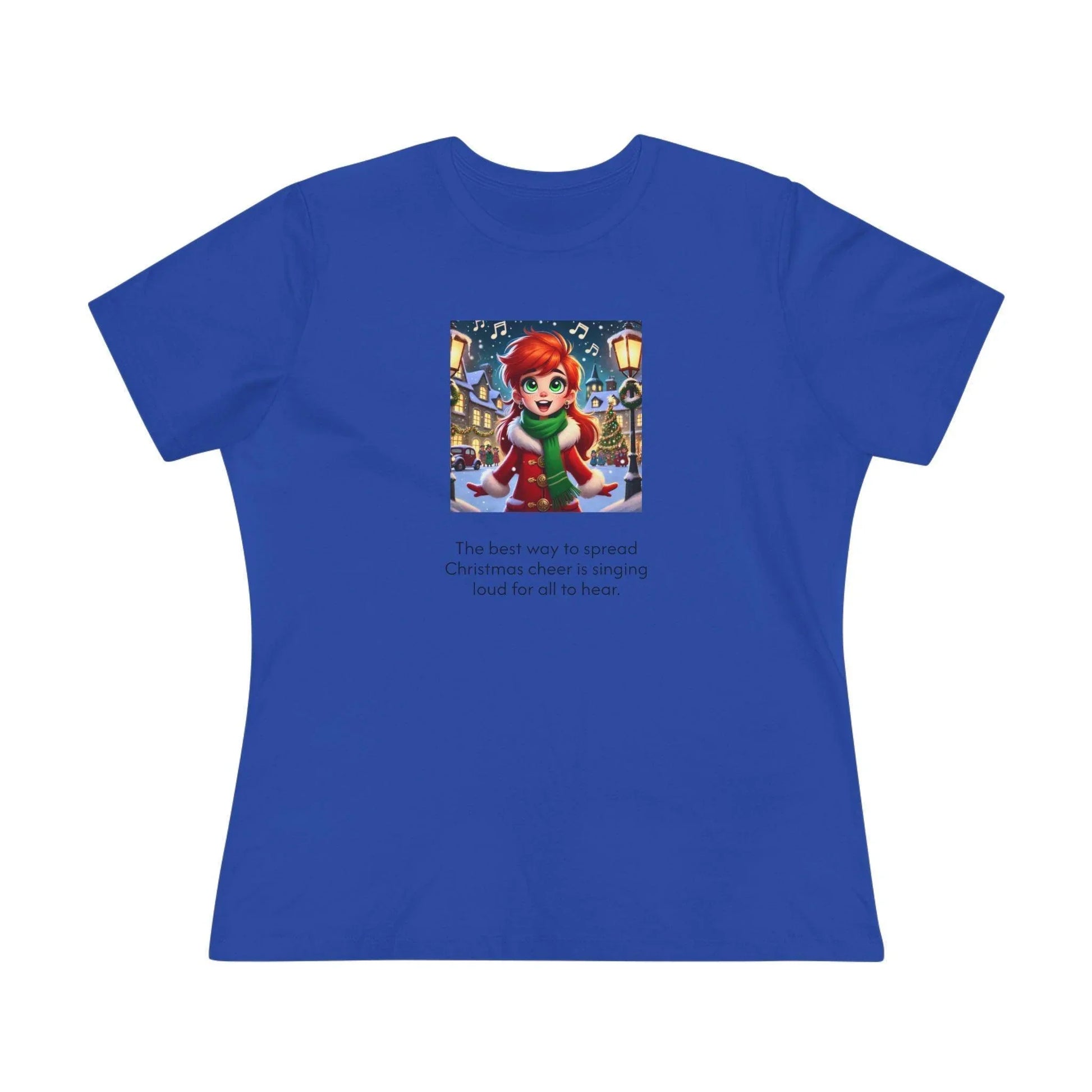 Caroler - Christmas Cheer - RHB Girl - Women's Tee - Whippie's