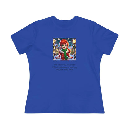Caroler - Christmas Cheer - RHB Girl - Women's Tee - Whippie's