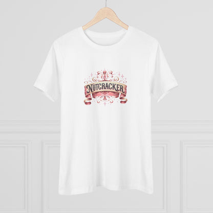 Nutcracker Crest - A Magical Christmas! 🎄 Women's Softstyle Tee - Whippie's