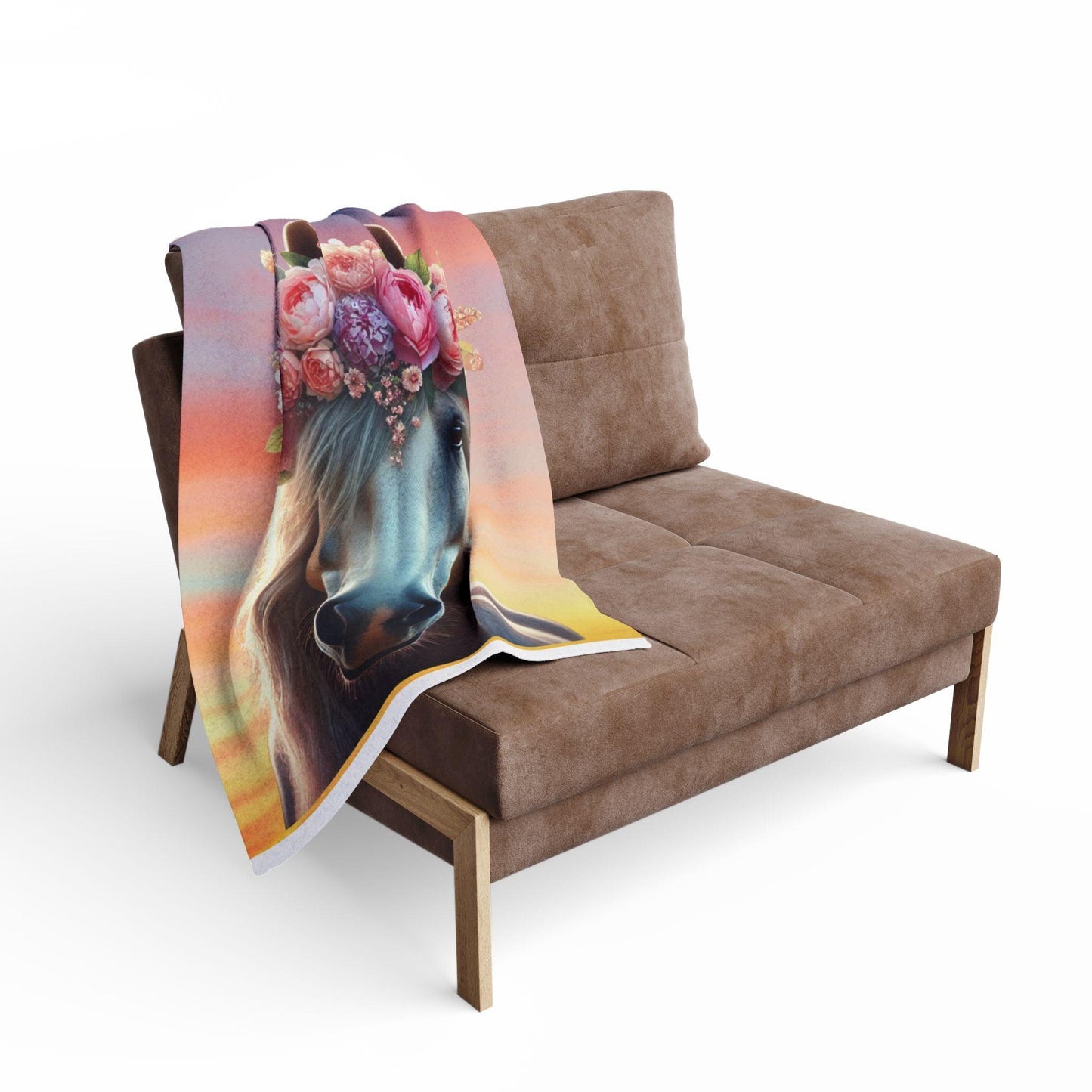 Horse Dreams Arctic Fleece Blanket - Cozy Up with Equestrian Charm! 🐴✨ - Whippie's