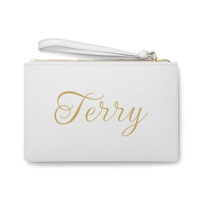 You Are Flamazing Flamingo Clutch Bag - Personalizable - Whippie's