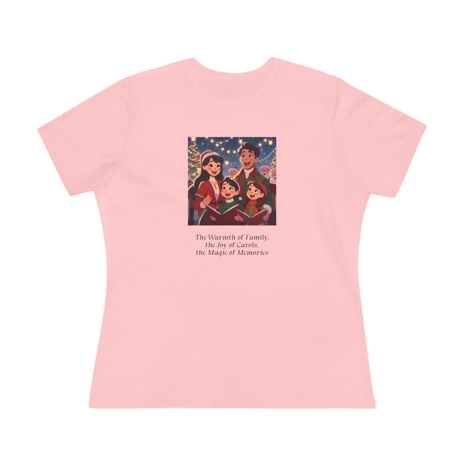 The Warmth of Family, the Joy of Carols, the Magic of Memories - Women's Tee - Whippie's